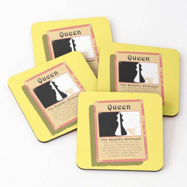 Item preview, The Stealthy Strategist Chess Queen Trading Card designed and sold by Fun Funky Designs.