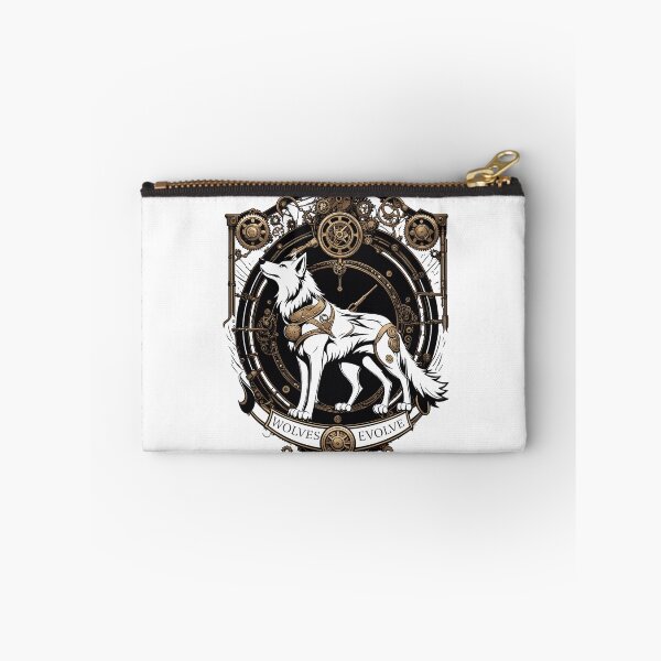 Item preview, Steampunk  Wolf white crest: Wolves Evolve designed and sold by EternalDelight1.