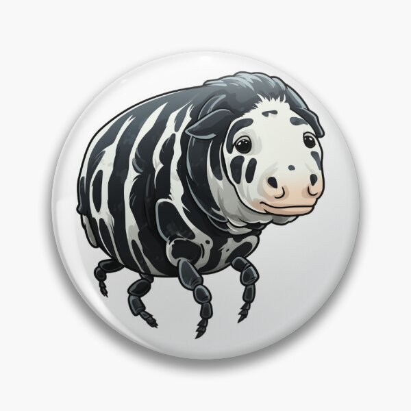 Item preview, A Weird Dairy Cow Isopod designed and sold by outlanderwrld.