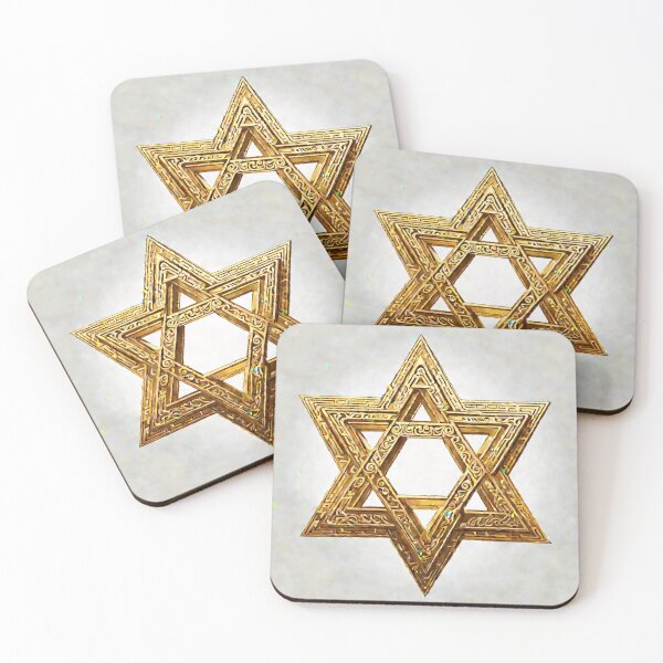 Item preview, Golden Star of David designed and sold by Mothrrr.