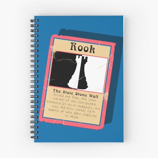 Item preview, The Stoic Stone Wall Chess Rook Trading Card designed and sold by Fun Funky Designs.