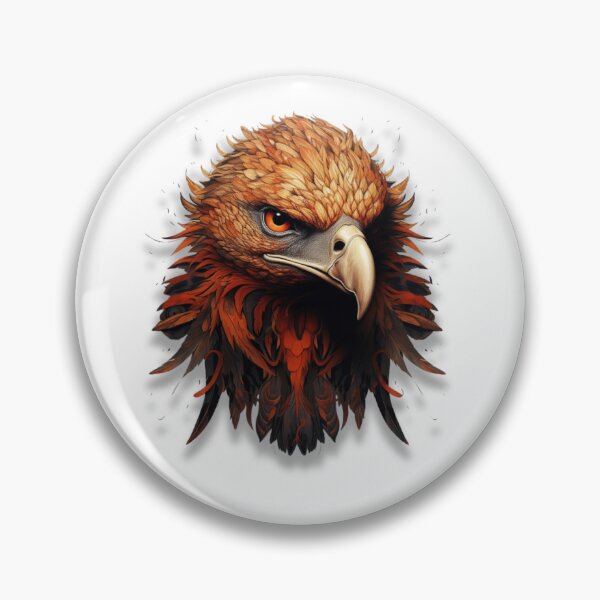 Item preview, The Head of Wide Tale Eagle Sticker designed and sold by NatalieArtiste.