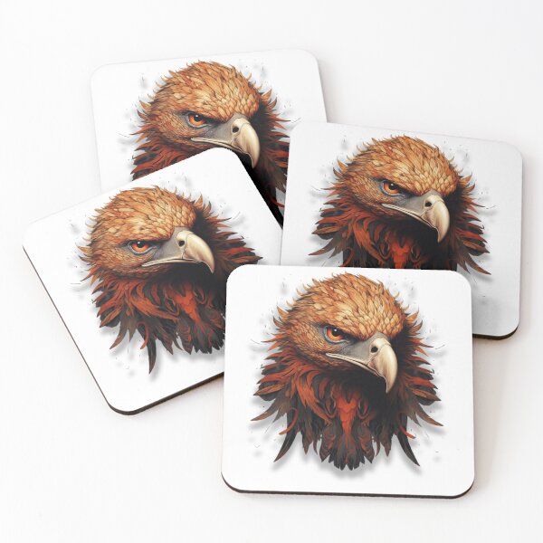Item preview, The Head of Wide Tale Eagle Sticker designed and sold by NatalieArtiste.