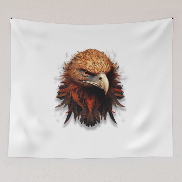Item preview, The Head of Wide Tale Eagle Sticker designed and sold by NatalieArtiste.