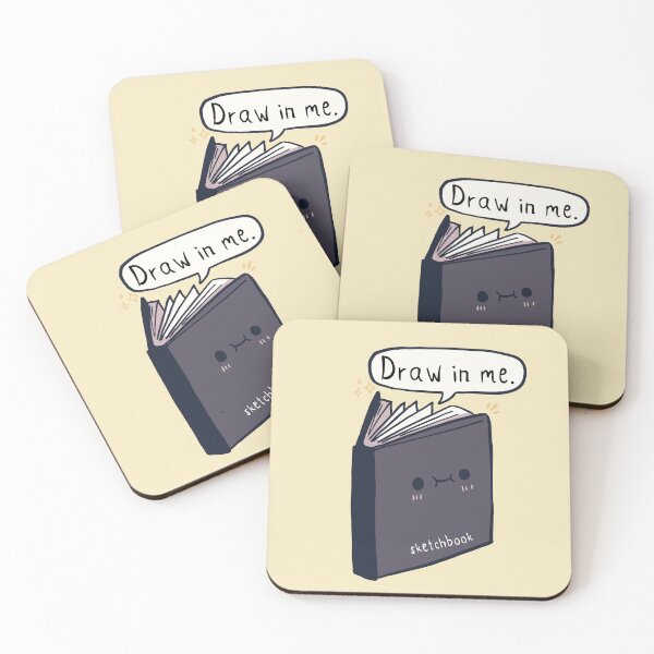 Item preview, Cute sketchbook wants you to draw  designed and sold by Artofmayara.