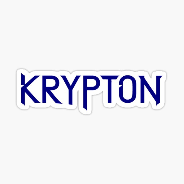Krypton Sticker