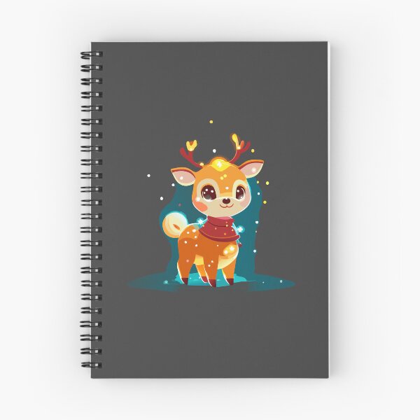 Artikelvorschau, Niedliches Baby-Weihnachtsrentier im Weihnachtsmannkostüm für weihnachtliche Aquarellkunst entworfen und verkauft von SemARTDesign.