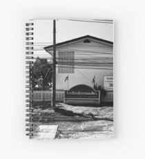 Power Lines In Thailand Spiral Notebook