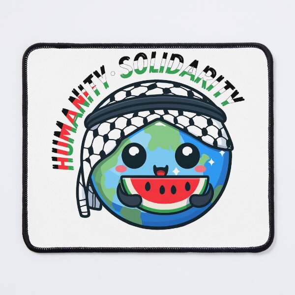 Item preview, Earth Support Watermelon Movement as Humanity Solidarity for Palestine designed and sold by Slice Of Seed.