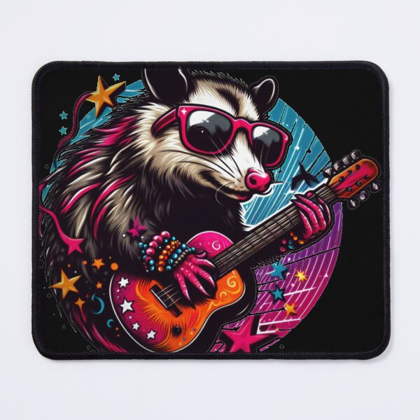 Item preview, colorful Rock possum  designed and sold by MiroArtAbstra.