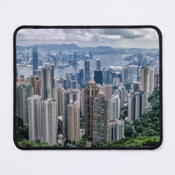 Item preview, A view of the Hong Kong Island skyscrapers from Victoria Peak designed and sold by JoSowden.