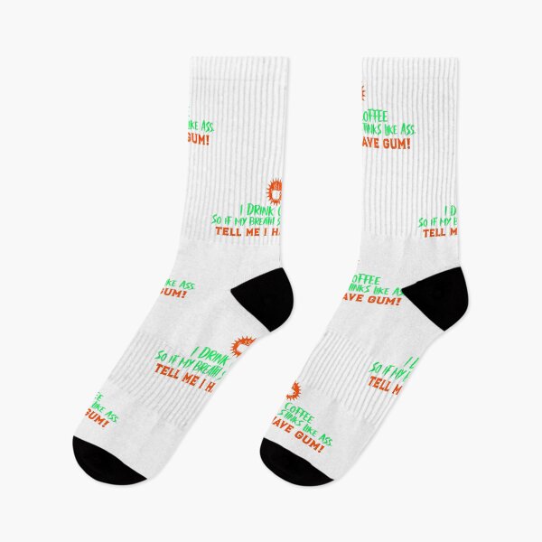 Item preview, I Drink Coffee, I Have Gum! designed and sold by CornerStone57.