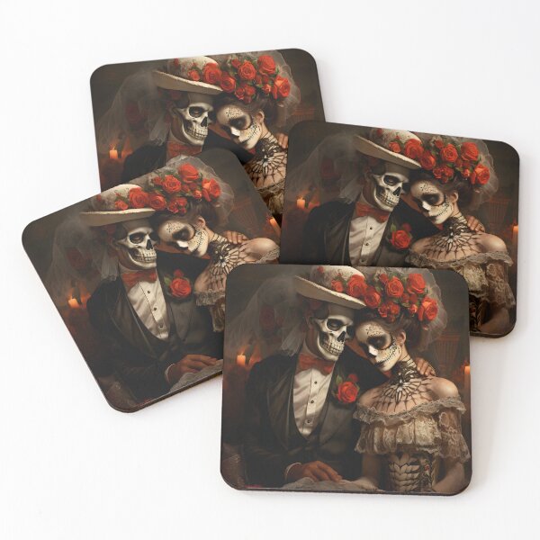 Item preview, Immortal Nuptials An Eternal Link in the Day of the Dead Festival designed and sold by DarkScienses.