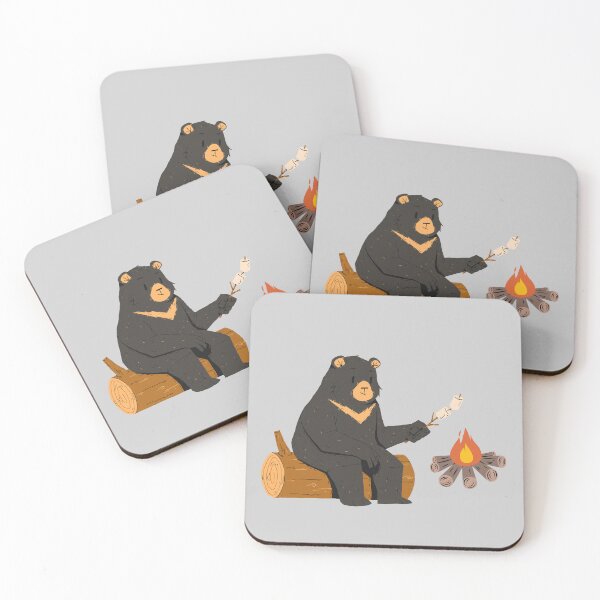 Item preview, Camping with Bear designed and sold by 1095moments.