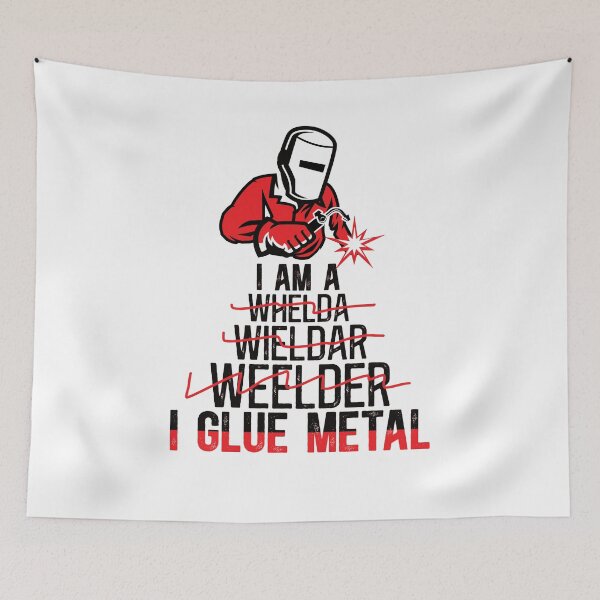 Item preview, Funny I Glue Metal - Funny Welder Quote designed and sold by TeesYouWant.