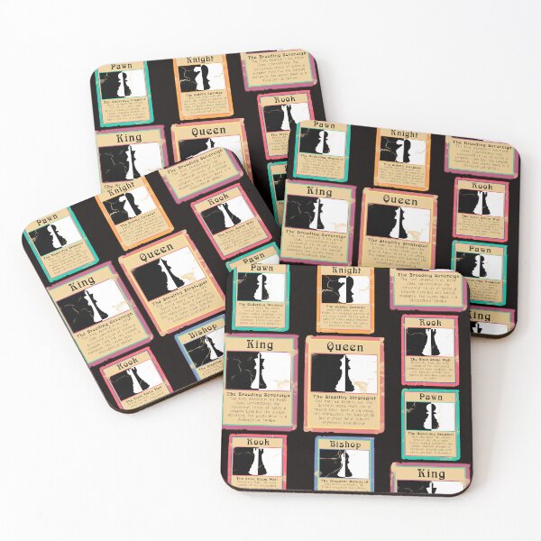 Item preview, Chess Royalty Cards Pattern designed and sold by Fun Funky Designs.