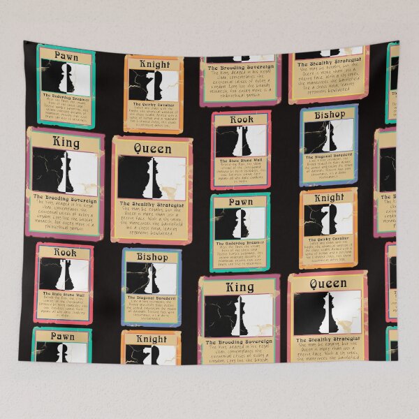 Item preview, Chess Royalty Cards Pattern designed and sold by Fun Funky Designs.