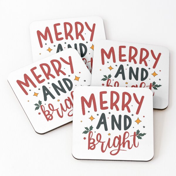 Item preview, Merry and Bright, Merry Christmas designed and sold by BOOLL .