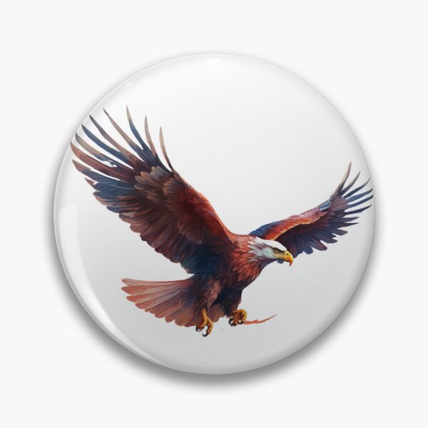 Item preview, Flying Eagle Sticker  designed and sold by NatalieArtiste.