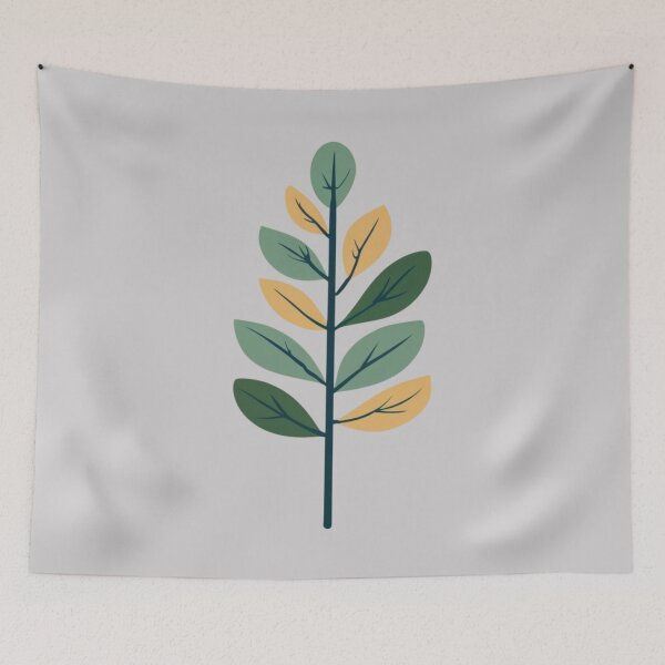 Item preview, Minimal Botanical Art - Boho Painting designed and sold by StudioRedKoala.