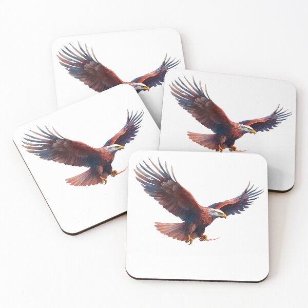 Item preview, Flying Eagle Sticker  designed and sold by NatalieArtiste.