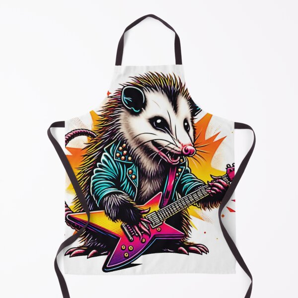 Item preview, colorful Rock possum designed and sold by MiroArtAbstra.