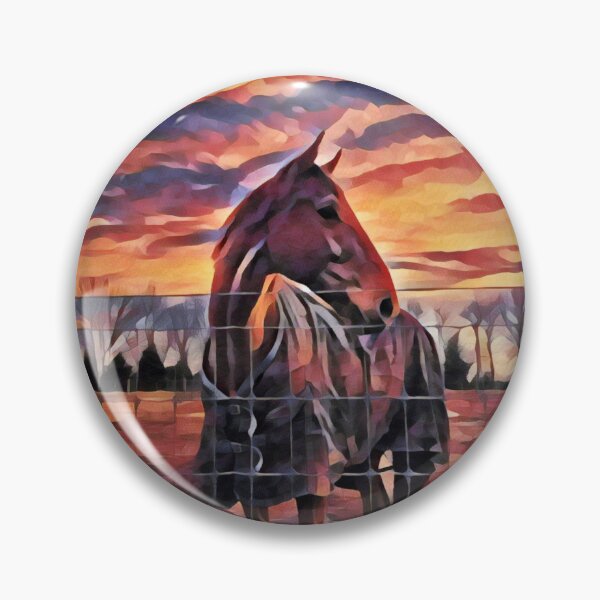 Item preview, Horse at sunset designed and sold by hilmurphyphotos.