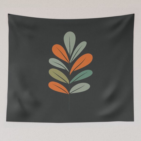 Item preview, Minimal Botanical Art - Boho Painting designed and sold by StudioRedKoala.