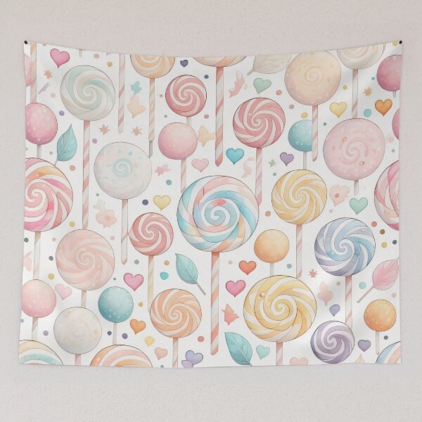 Item preview, Lollipop Pattern designed and sold by Printsalotl.