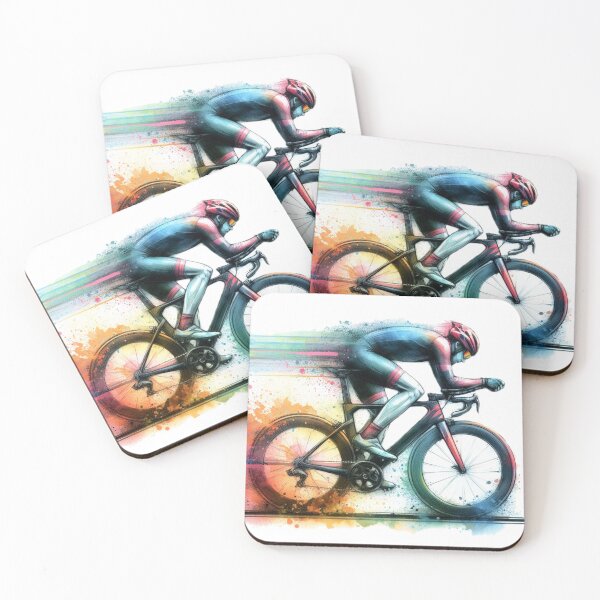 Item preview,  Cyclist Sport Bike Bicycle designed and sold by ArtUnova.
