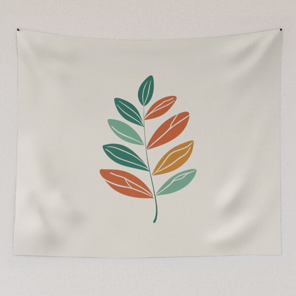 Item preview, Minimal Botanical Art - Boho Painting designed and sold by StudioRedKoala.