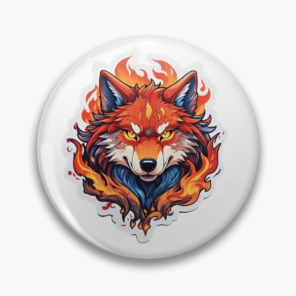 Item preview, FLAMING WOLF designed and sold by TzCo.