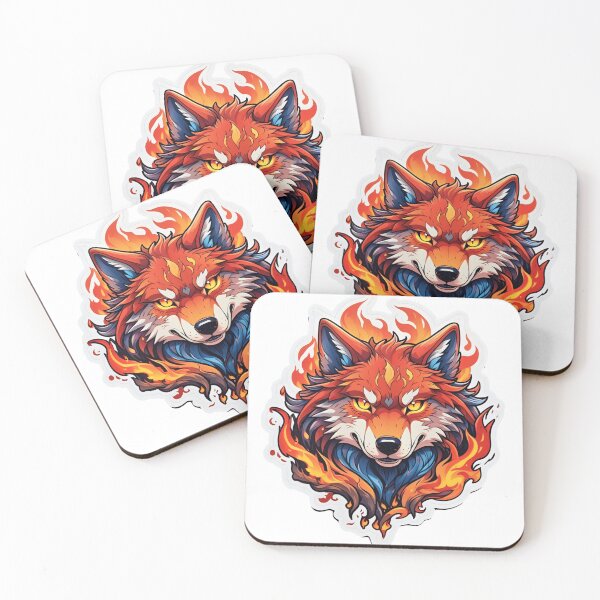 Item preview, FLAMING WOLF designed and sold by TzCo.