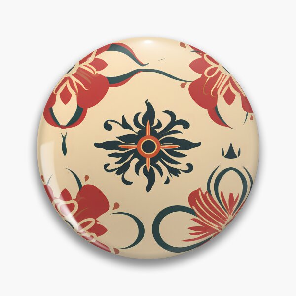 Item preview, Seamless Red Lotus Dreamscape designed and sold by HisoTorDesign.