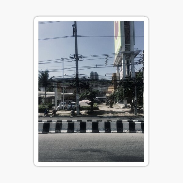 Item preview, Thailand Street With Lots Of Power Lines designed and sold by Michael McGimpsey.