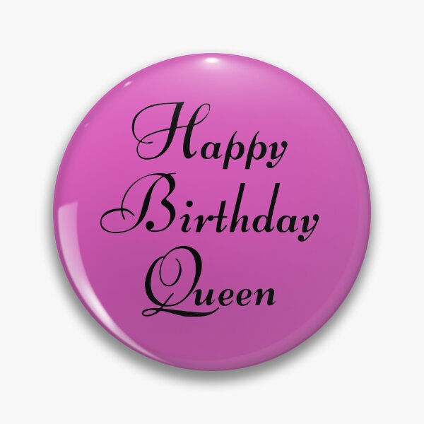 Item preview, Happy Birthday Queen greeting designed and sold by FemdomShop.