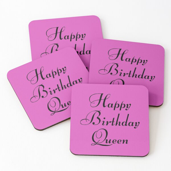 Item preview, Happy Birthday Queen greeting designed and sold by FemdomShop.