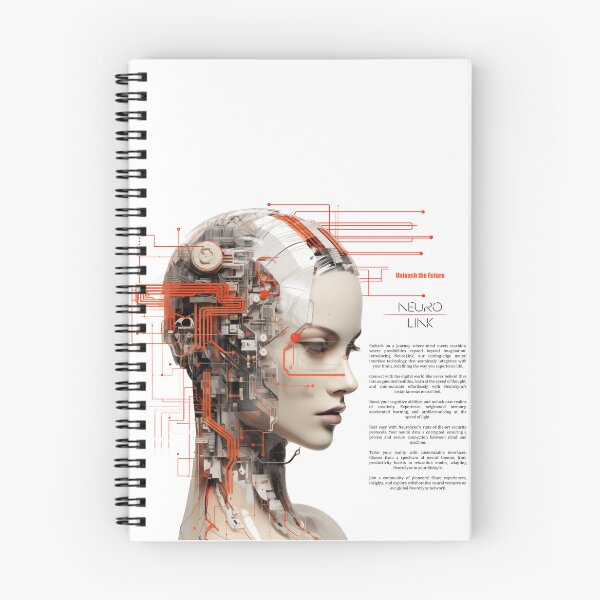 Item preview, Cyberpunk Neuro Link Advertising Sticker 2 designed and sold by xKiiNG0x.