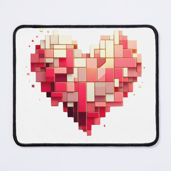 Item preview, Cubist Heart for Valentines Day designed and sold by erkabees.