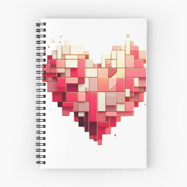 Item preview, Cubist Heart for Valentines Day designed and sold by erkabees.