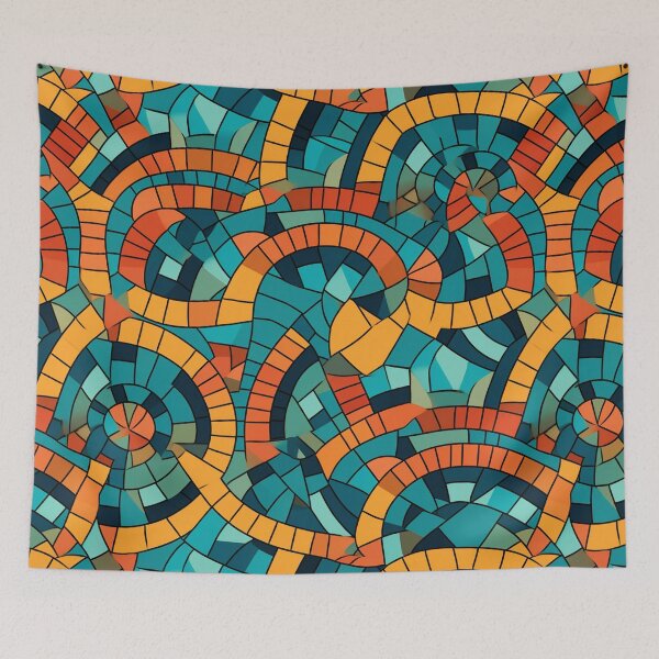 Item preview, Mosaic Pattern designed and sold by SideSignal.