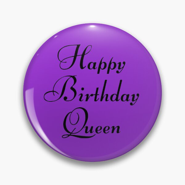 Item preview, Happy Birthday Queen greeting designed and sold by FemdomShop.