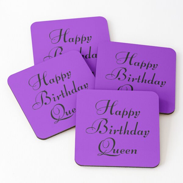 Item preview, Happy Birthday Queen greeting designed and sold by FemdomShop.