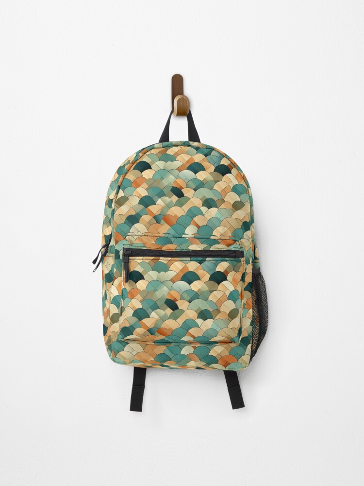 Thumbnail 1 of 3, Backpack, Mosaic Pattern designed and sold by SideSignal.