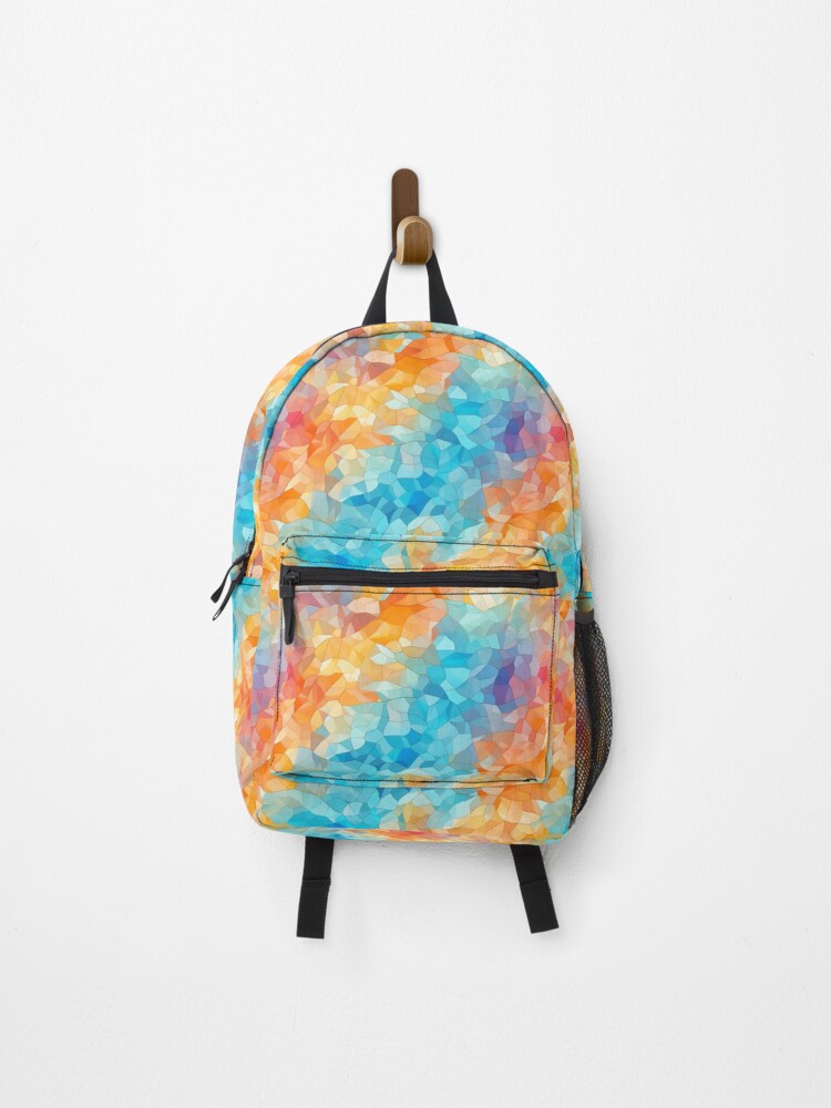 Thumbnail 1 of 3, Backpack, Mosaic Pattern designed and sold by SideSignal.