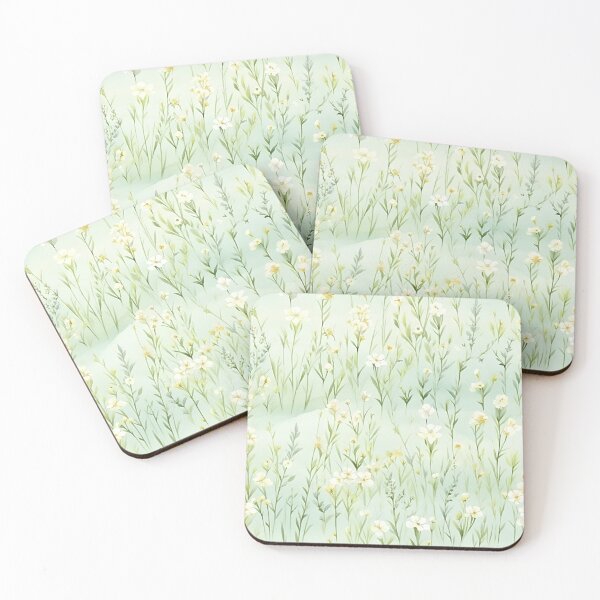 Aperçu de l'œuvre petites fleurs sans couture continue créée et vendue par pyndesign.