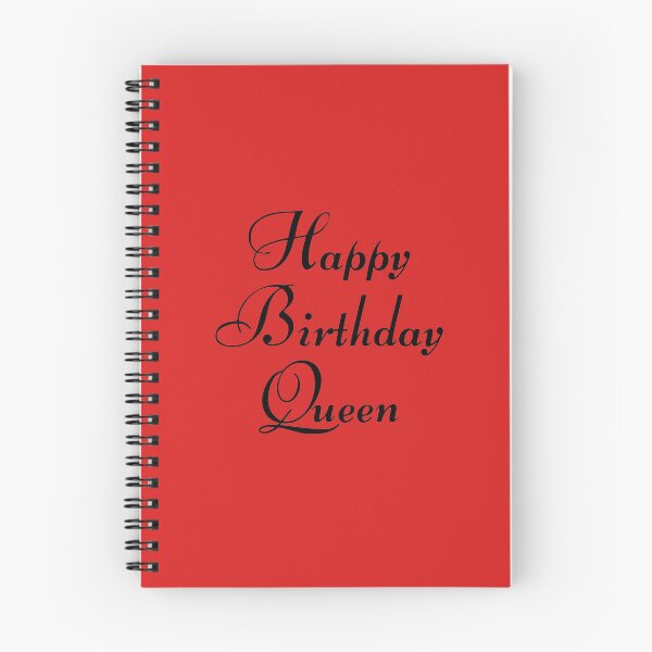 Item preview,  Happy Birthday Queen greeting designed and sold by FemdomShop.