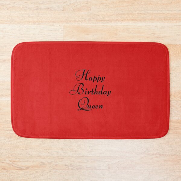 Item preview,  Happy Birthday Queen greeting designed and sold by FemdomShop.