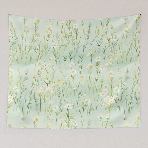 Aperçu de l'œuvre petites fleurs sans couture continue créée et vendue par pyndesign.