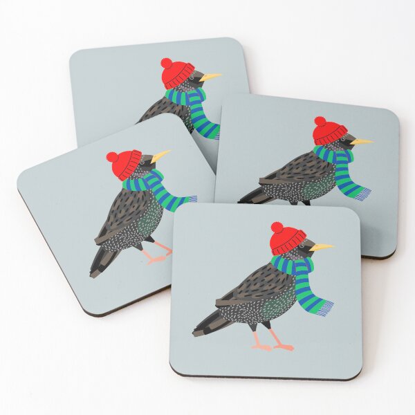 Item preview, Cute Winter Starling  designed and sold by AnulaArt.